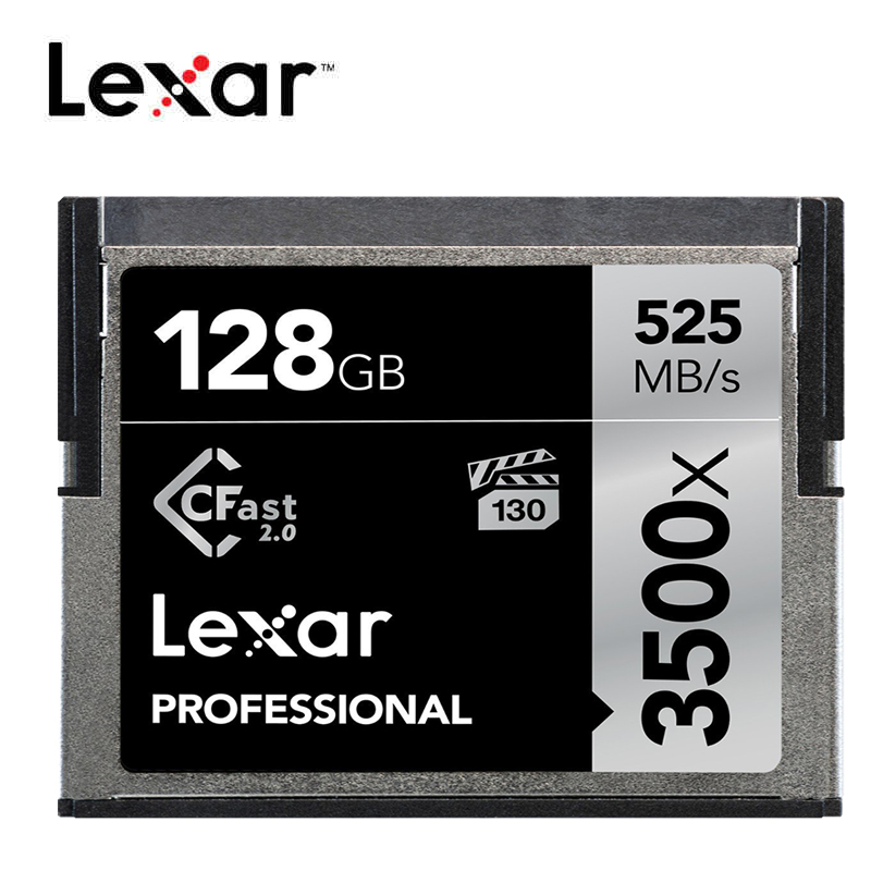 Lexar雷克沙CF 128G 3500X 525M Cfast2.0卡4K高速摄像相机内存卡 闪存卡/U盘/存储/移动硬盘 闪存卡 原图主图