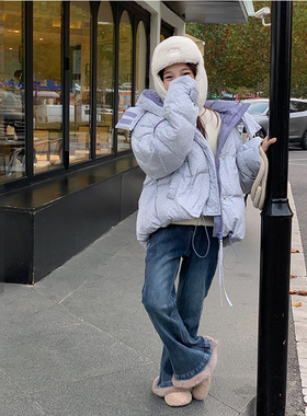 【花仙子】西西家女童2025冬新款碎花羽绒服儿童保暖外套JX25615