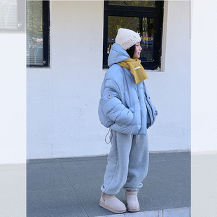 【蓝胖子】西西家女童2025冬新款连帽羽绒服儿童保暖外套JX25612