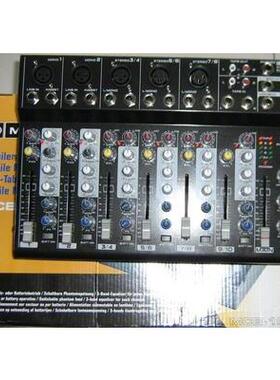 【总代】台湾逊卡XUOKA MCB-1003 8路便携式电池工作调音台 同期