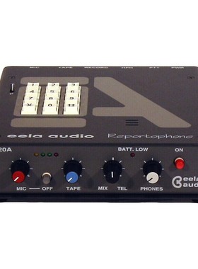 荷兰eela audio S20A 记者采访机  电话藕合器