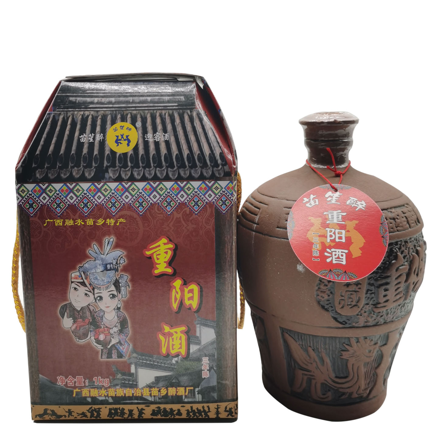 融水重阳酒1kg*1坛传统黄酒16度