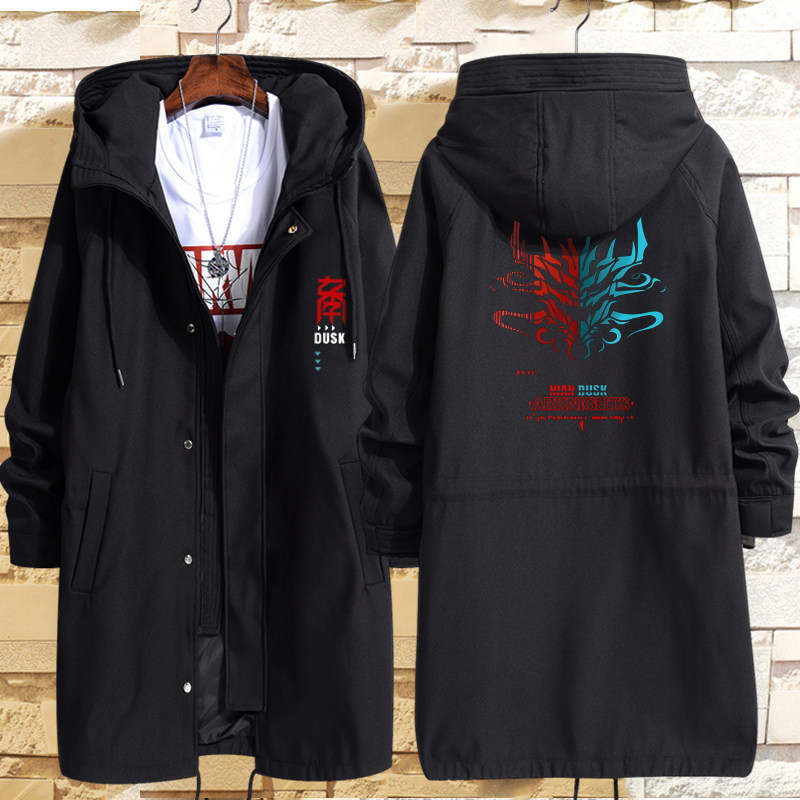 明日游戏衣服W干员年夕动漫周边二次元外套中长款风衣外套cos痛衣