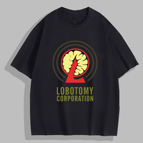 脑叶公司衣服动漫游戏周边二次元T恤男Lobotomy Corporation短袖