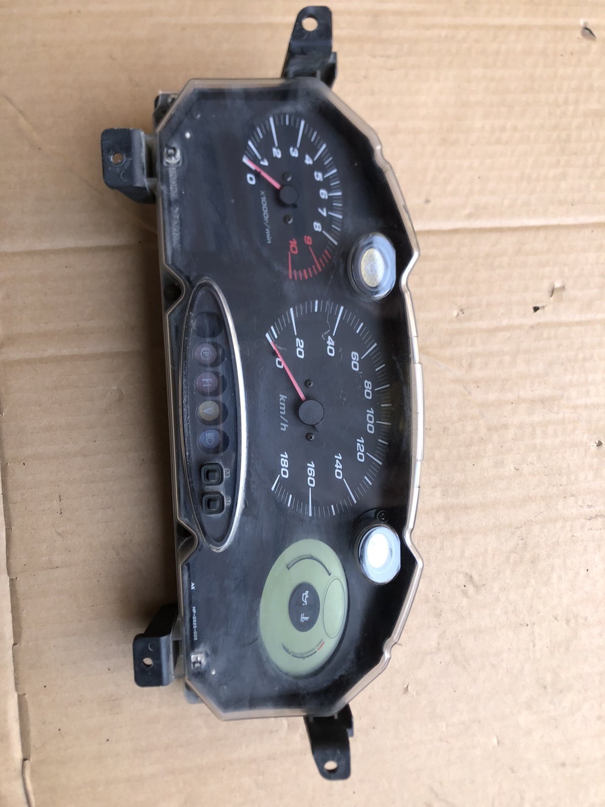 本田银翼600日本原装进口06款仪表总成转速表里程表水温表