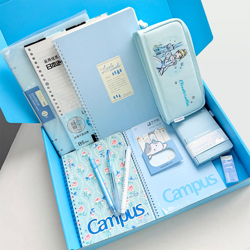 【愛與自由】國譽新年禮物日本KOKUYO文具套裝生日禮物高級實用禮