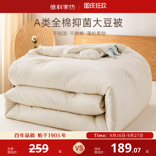 Veken/维科a类大豆纤维冬被