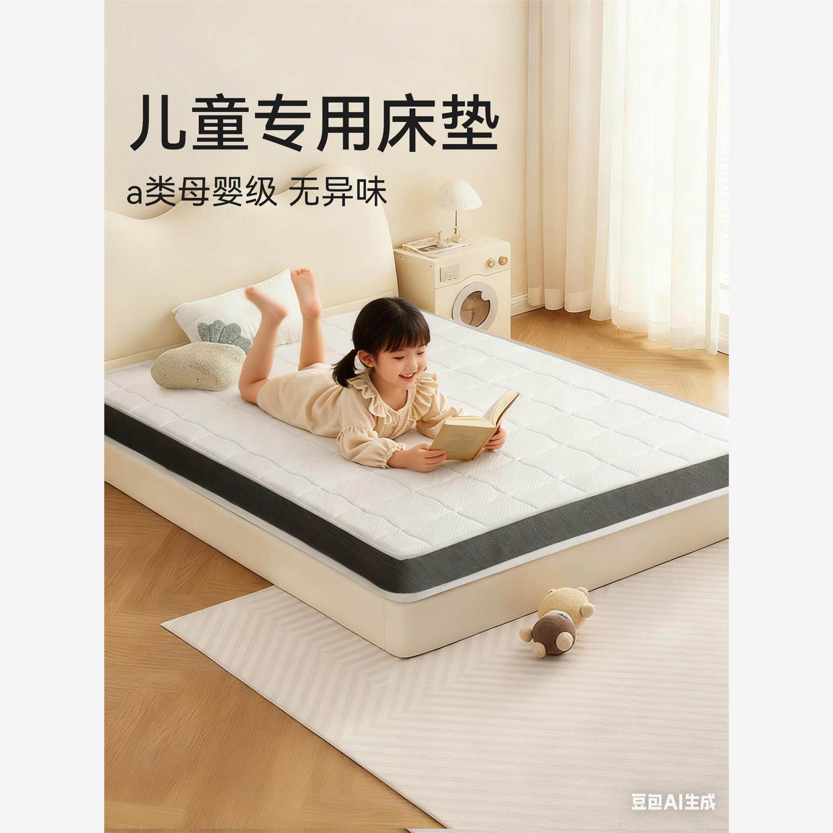 希尔顿酒店专用床垫黄麻护脊硬垫子0胶水儿童榻榻米薄垫防螨无甲
