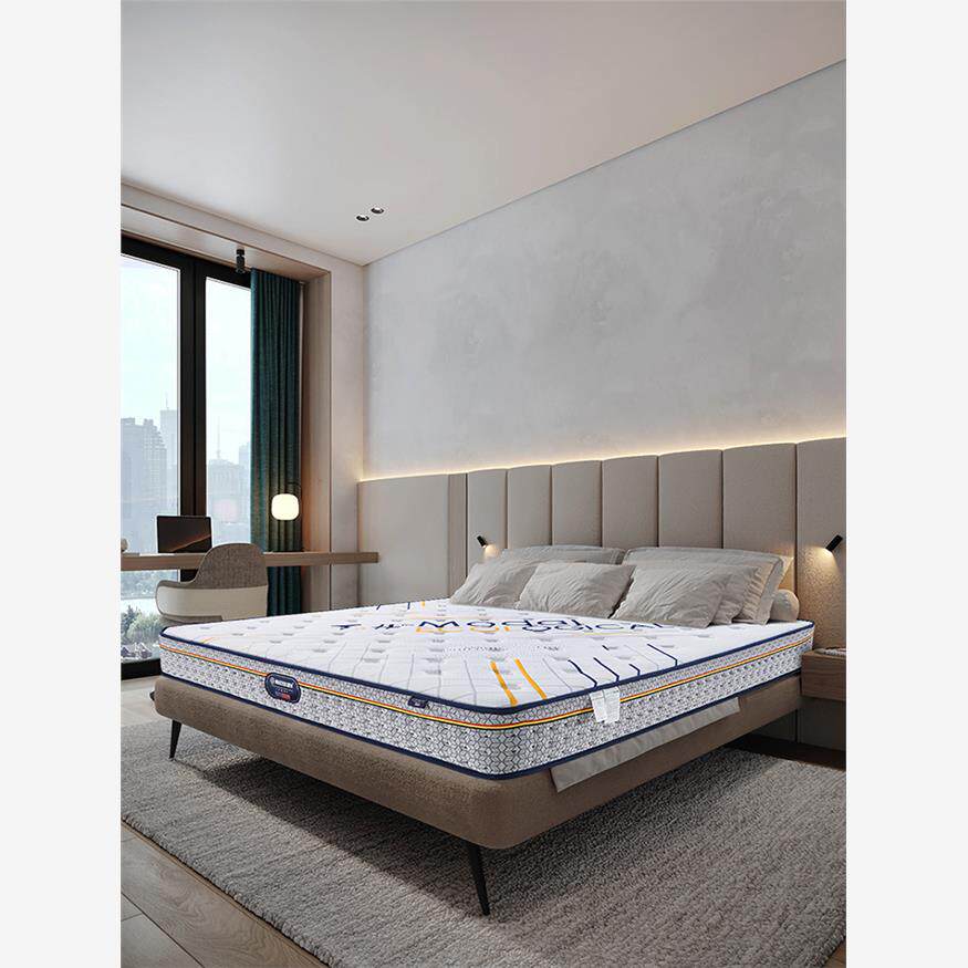 希尔顿酒店专用弹簧床垫 1.8米加密弹簧席梦思天然大豆棉家用卧室