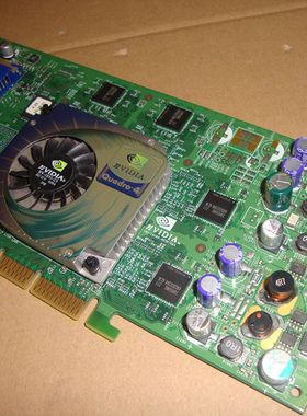 HP原装丽台Quadro4 750 XGL 700 128M专业图形显卡AGP插槽 医疗卡