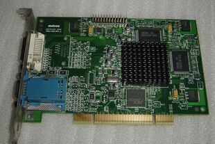 G450 PCI工业显卡DVI G45FMDVP32DB 0301 成色新 F7003 MATROX