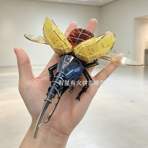 亚克力昆虫立体拼图拼装模型玩具