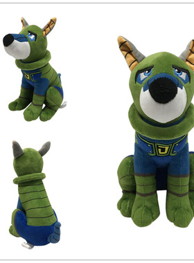 跨境现货新款Scoob Dynomutt 史酷机械狗毛绒玩具动漫卡通公仔