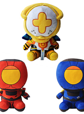 跨境新品Ultrakill游戏周边战士公仔节日礼物可爱机器人毛绒玩具