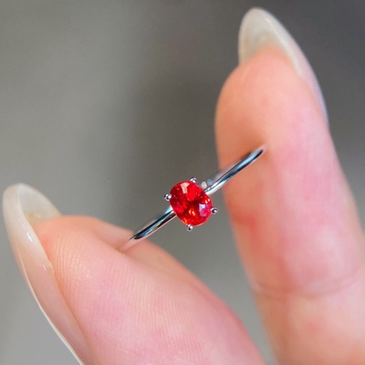 PT900红色蓝宝石30分 ，附权威证书，支持复检