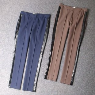 显瘦 休闲长裤 秋冬外贸德国原单气质款 大码 高弹力修身 3917