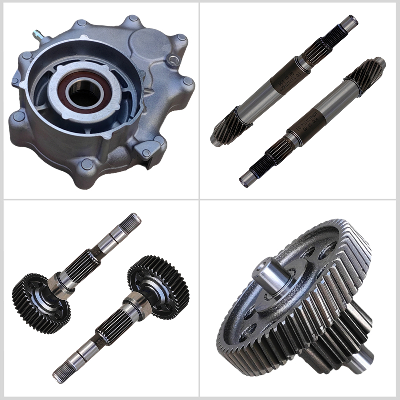 豪爵UHR150后轮轴驱动轴齿轮箱盖