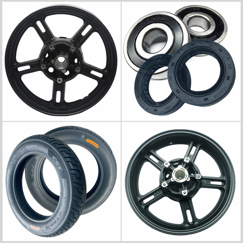 豪爵TR300HJ300-3轮胎原装配件