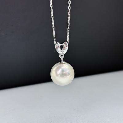 阿飞珍珠配件纯银吊坠工厂直销