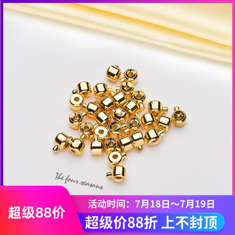 阿飞珍珠配件铜包金工厂直销
