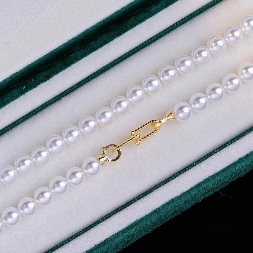 阿飞珍珠配件纯银扣工厂直销