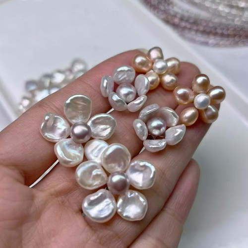 DIY珍珠配件S925纯银吊坠