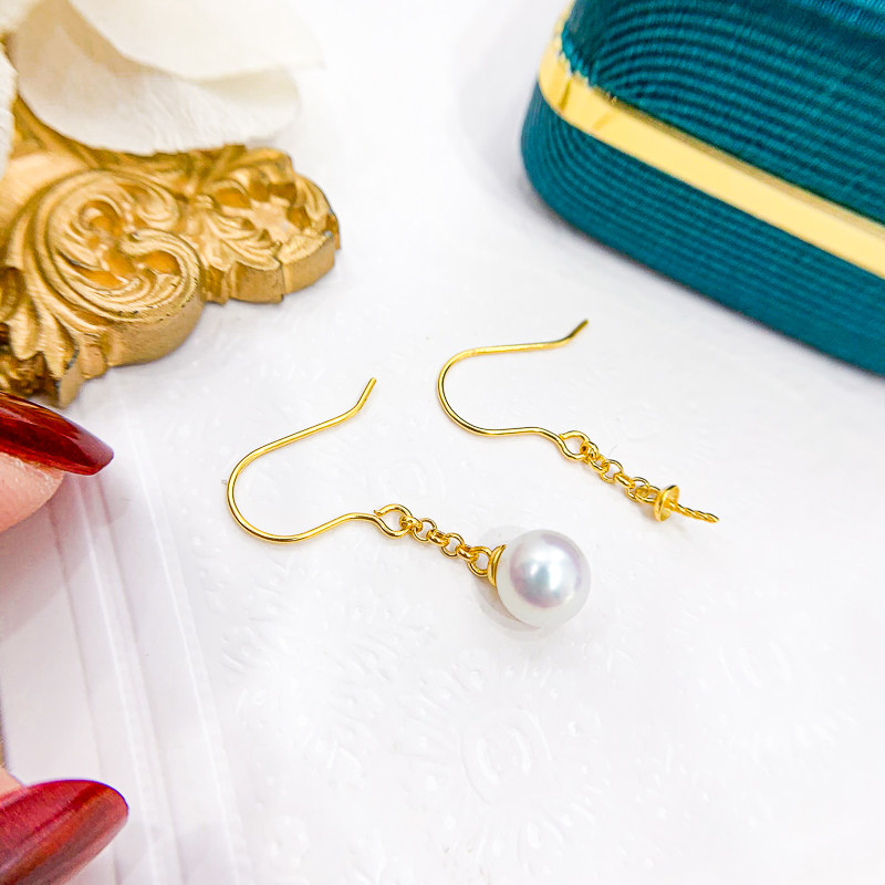 DIY珍珠配件 S925纯银耳钉空托 时尚款银饰耳环托 配7-13mm圆巴异,饰品/流行首饰/时尚饰品新,其他DIY饰品配件,淘宝优惠券,粉丝福利购,淘宝优惠卷