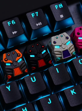 【ZD】客制化机械键盘HOT KEYS HKP Warmaster 树脂键帽