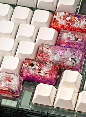 【ZD】Jellykey Zen Pond Kokoro 伊甸之涌 客制化个性树脂键帽