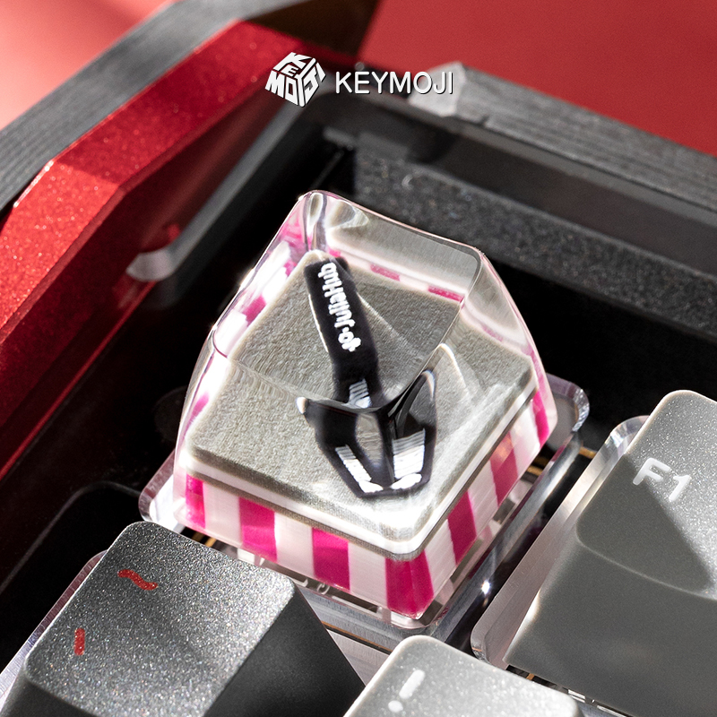 KEYMOJIF1赛车后视镜个性键帽