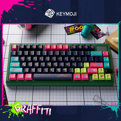 KEYMOJI手绘涂鸦主题键帽