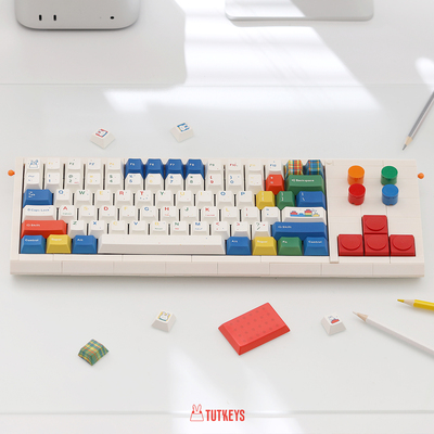 土酱colorfun热升华多巴胺键帽