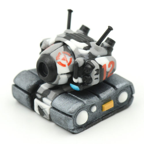 【ZD】客制化机械键盘 Cool Kit Studio 坦克R2 个性手工树脂键帽 - 封面