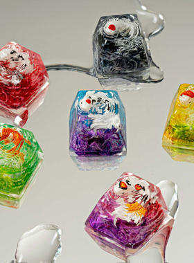 【ZD】Jellykey Zen Pond 伊甸之涌 大全套 客制化个性树脂键帽