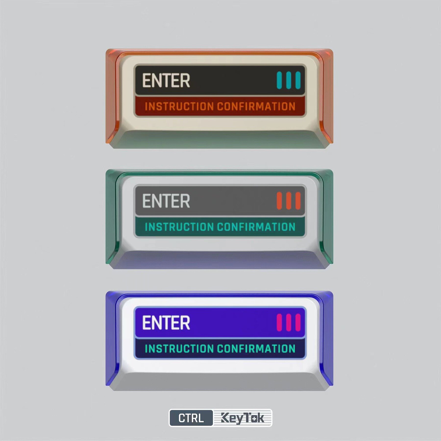 [ZD] FINGERTIP CREATIVE CTRL 5면 승화 OEM 고PBT 소재 측면 반투명 맞춤형 키캡