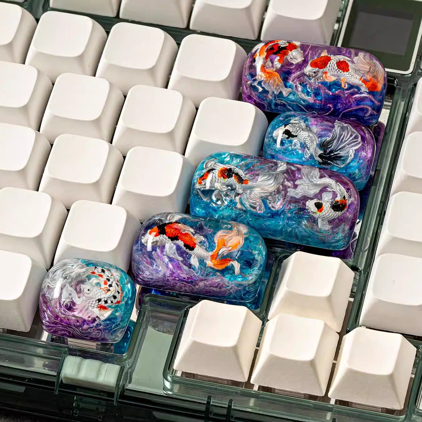 JellykeyZenPond个性树脂键帽