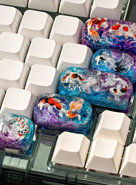 【ZD】Jellykey Zen Pond Shinen 伊甸之涌 客制化个性树脂键帽