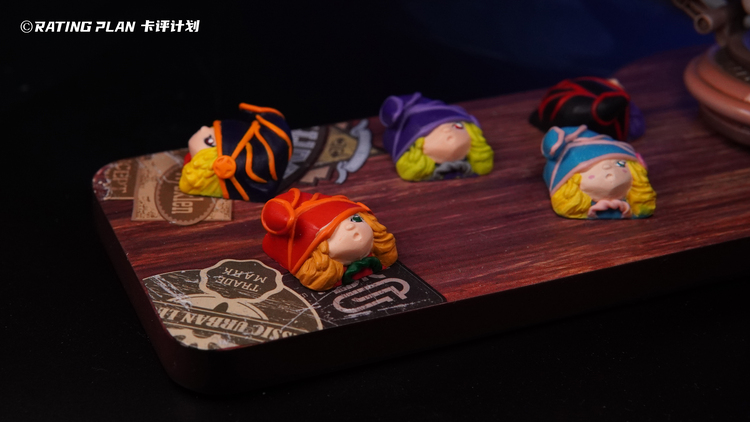 【ZD】客制化机械键盘 NAUTILUS匠魂  游戏王 我我我少女树脂键帽