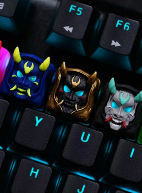 【ZD】客制化机械键盘 HOT KEYS HKP Hannya R3 树脂个性键帽