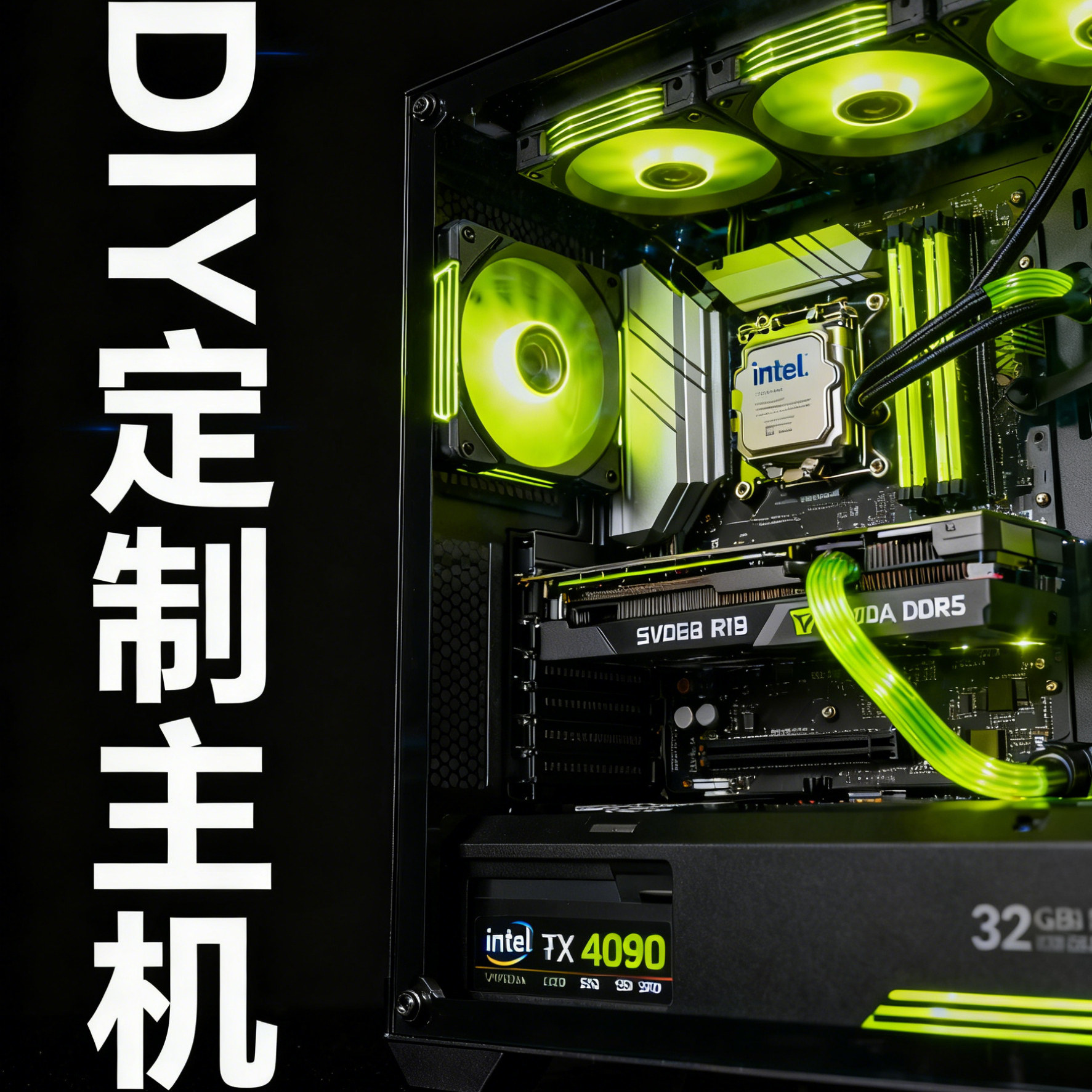 【顶火俱乐部】电脑主机DIY定制主机