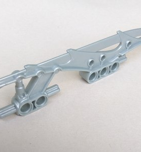 乐高LEGO生化战士武器57527珠光浅灰色拼装积木2手9新正品现货