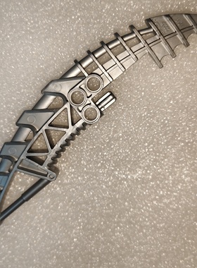 LEGO乐高 47337零件生化战士武器银色或珠光浅灰色正品新塑料积木