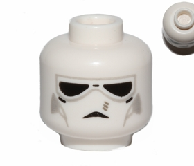 LEGO乐高 3626cpb0752零件人仔表情头多种塑料拼装积木玩具儿童新