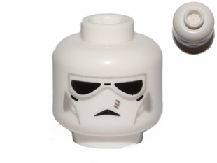 LEGO乐高 积木玩具儿童新 3626cpb0752零件人仔表情头多种塑料拼装