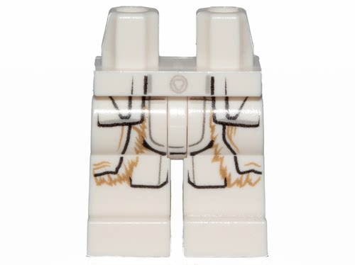 LEGO乐高 970c00pb0891零件人仔腿部星战950塑料拼装益智积木玩具