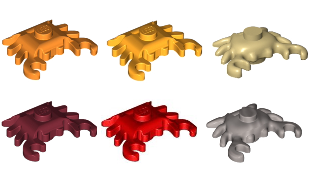 lego 33121乐高零件配件 小动物 螃蟹 多种颜色新北京现货