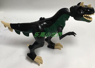 乐高LEGO恐龙TRex01老款15厘米眼睛可亮九成新零件状态塑料拼装现