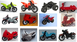 LEGO乐高50860c02摩托车多色塑料拼装 积木玩具儿童益智全新北京现