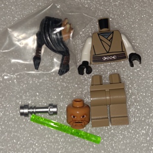 LEGO乐高sw332星球大战正版人仔Eeth Koth塑料拼装积木玩具儿童益