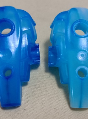 LEGO乐高57560pb01生化零件浅蓝夜光混色塑料拼装积木玩具2手九新